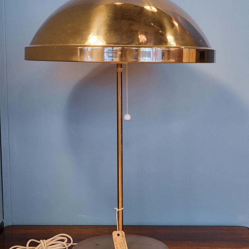 Messing bordlampe Bergboms